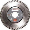 Diamond Products DIAMOND PRODUCTS 21124 Circular Turbo Blade, 7/8 in Arbor, Diamond Cutting Edge 21124